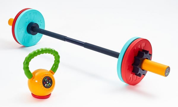 Miniatyrbild 3 av 7: Fitkidz FIT02 aktivitetsleksak och skicklighetsspel Sportkit för barn