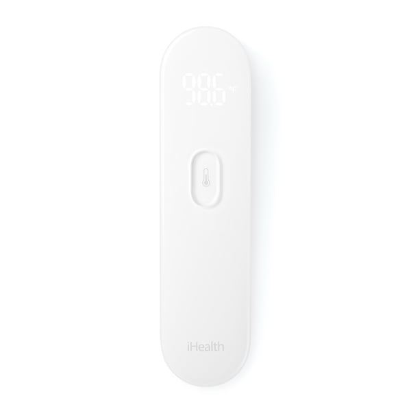 Miniatyrbillede 4 af 4: iHealth PT3 håndholdt termometer Hvid F, °C 32 - 42,9 °C Indbygget skærm