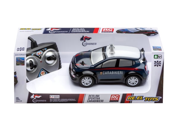 Miniatyrbillede 1 af 2: RE.EL Toys 2273 Radio-kontrolleret (RC) model Politibil Elektrisk motor 1:24