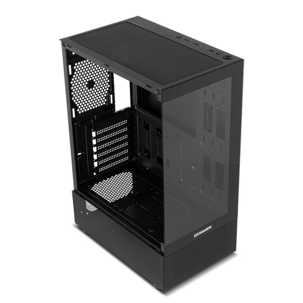 Miniatyrbillede 6 af 13: NOX Hummer NXHUMMERVSNBK computeretui Midi Tower Sort
