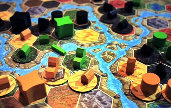 Miniatyrbillede 12 af 15: White Goblin Games Terra Mystica Brætspil Strategi