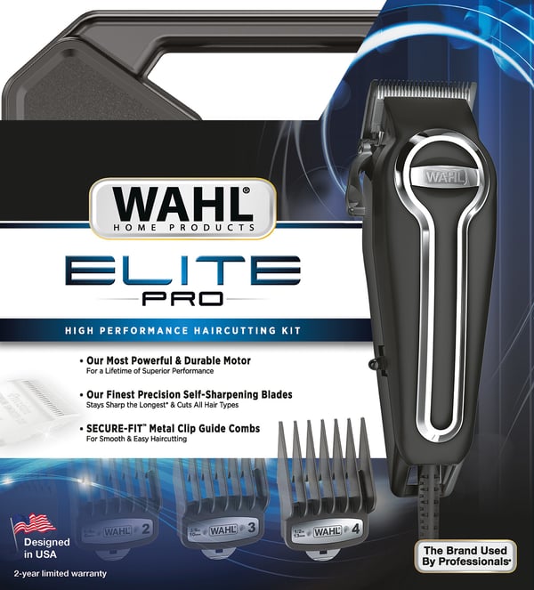 Wahl Elite Pro Svart 11