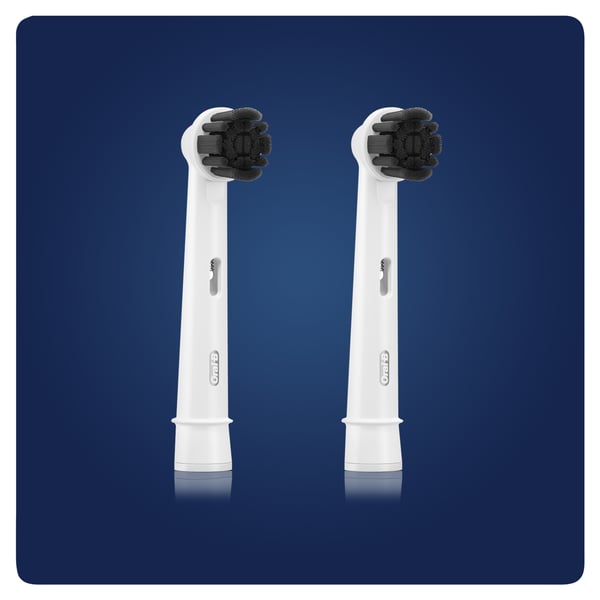 Oral-B PureClean 80352922 børstehoved til elektrisk tandbørste 1 stk Blå, Rød
