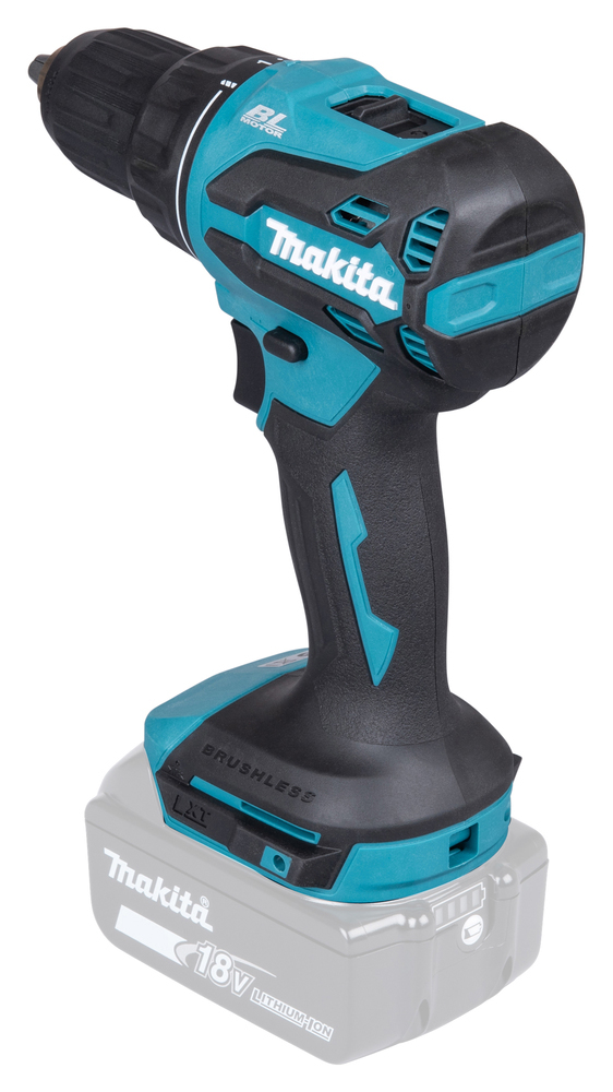 Pikkukuva 15 / 21: Makita DDF490Z porakone 1900 RPM Avaimeton 1,7 kg Sininen, Musta
