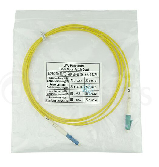 Miniatyrbillede 2 af 8: BlueOptics SFP2121BU1MS InfiniBand og fiberoptisk kabel 1 m LC Gul