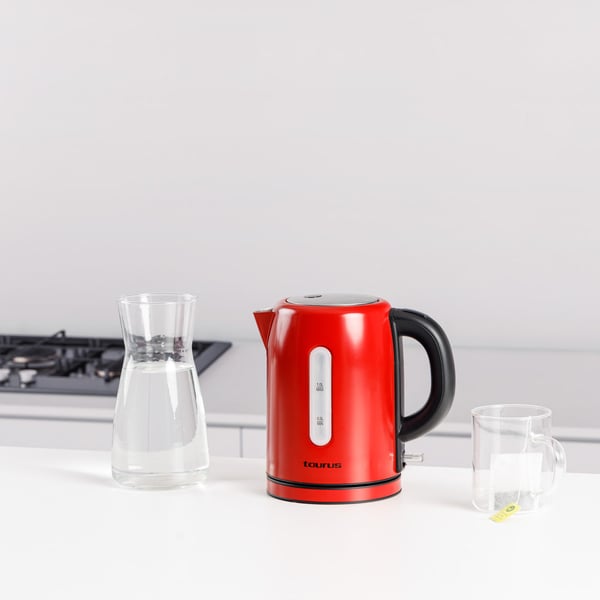 Taurus KE2402X elkedel 1 L 2400 W Rød