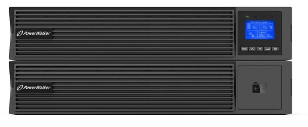 Miniatyrbillede 3 af 4: PowerWalker VFI 2000 ICR IoT UPS-enhed Dobbeltkonvertering (online) 2 kVA 2000 W 8 AC stikkontakt(er)