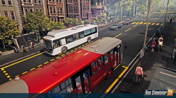 Astragon Bus Simulator 21 Standard Tyska, Engelska Xbox Series X