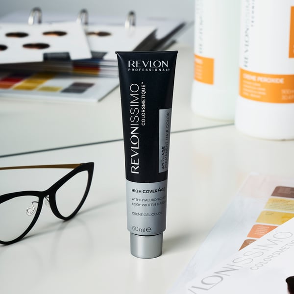 Miniatyrbild 5 av 6: Revlon Revlonissimo Colorsmetique High Coverage hårfärg Brun 60 ml