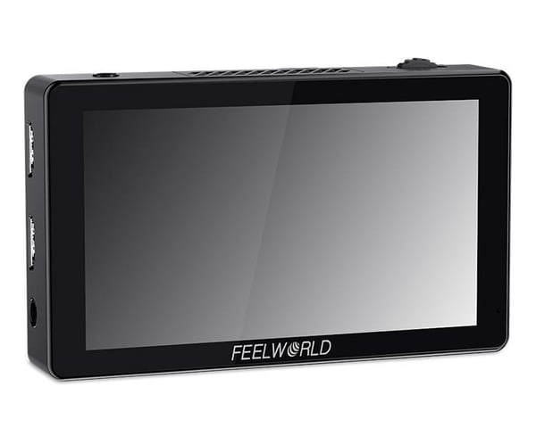 Feelworld LUT5 kameraovervågning 14 cm (5.5") Sort 1920 x 1080 pixel LED-baggrundsbelysning Berøringsskærm