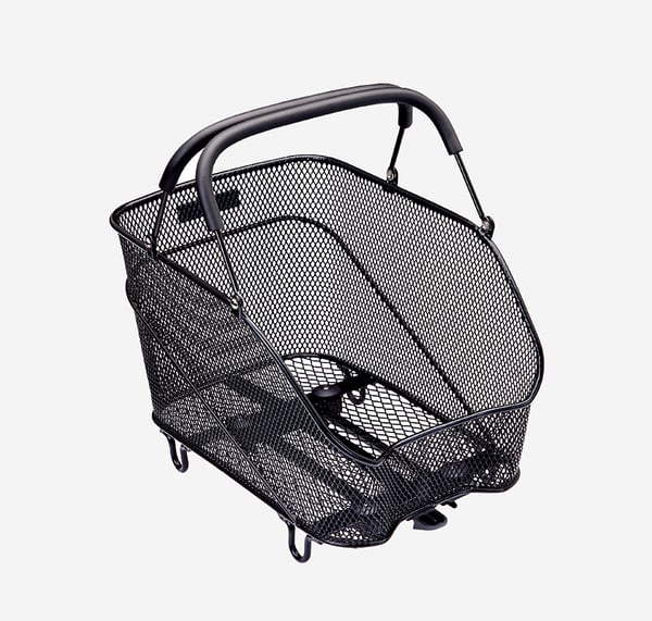 Miniatyrbild 1 av 2: racktime Baskit Trunk Small Cykelkorg 12 l Metall Svart