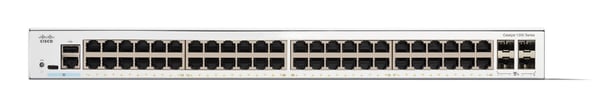 Cisco C1200-48T-4X netværksswitch Administreret L2/L3 Gigabit Ethernet (10/100/1000) Hvid
