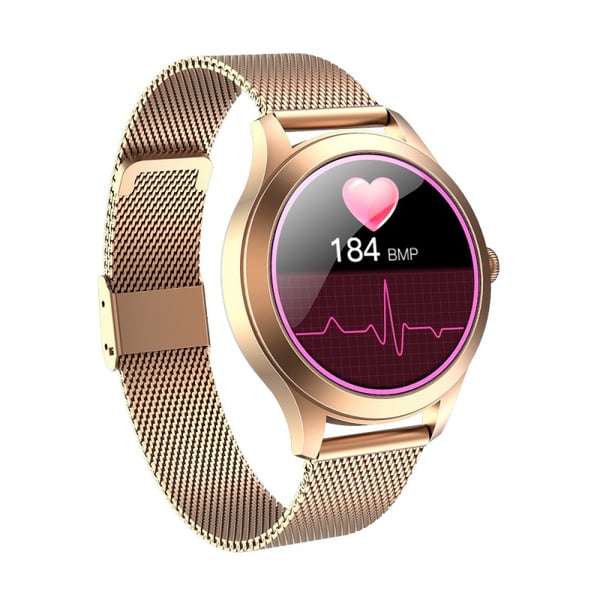 Miniatyrbillede 5 af 7: MaxCom FW42 GOLD Smartwatch og sportsur 2,77 cm (1.09") TFT Digital 240 x 240 pixel Berøringsskærm Guld