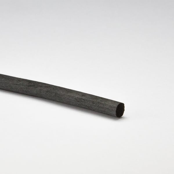 Miniatyrbillede 3 af 3: Milan Natural charcoal sticks kulblyant 5 stk Mørkegrå