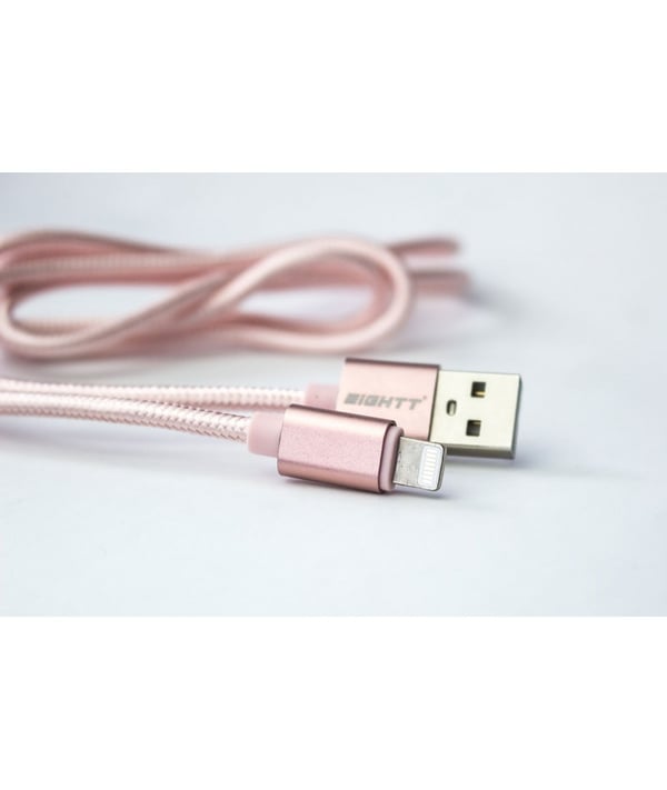 Eightt ECI-2P belysningskabel 1 m Rosa