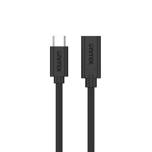 Miniatyrbillede 2 af 4: UNITEK C14086BK USB-kabel USB 3.2 Gen 2 (3.1 Gen 2) 0,5 m USB C 10 Gbit/sek. 100 W Sort