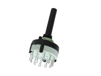 Velleman 8404-2 sähkökytkin Kiertokytkin Musta, Valkoinen