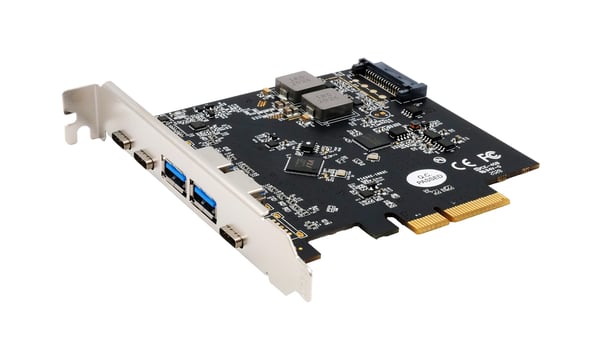 Miniatyrbild 1 av 3: EXSYS EX-12007 nätverkskort/adapters Intern USB 3.2 Gen 2 (3.1 Gen 2)