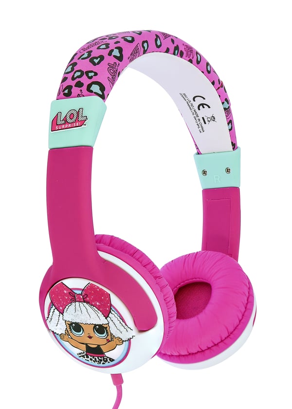 OTL Technologies L.O.L. Surprise! My Diva Hovedtelefoner Ledningsført Headset Musik Flerfarvet, Lyserød