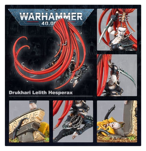Miniatyrbild 3 av 5: Games Workshop Lelith Hesperax