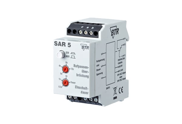 BTR NETCOM 130284-I strømrelæ Hvid