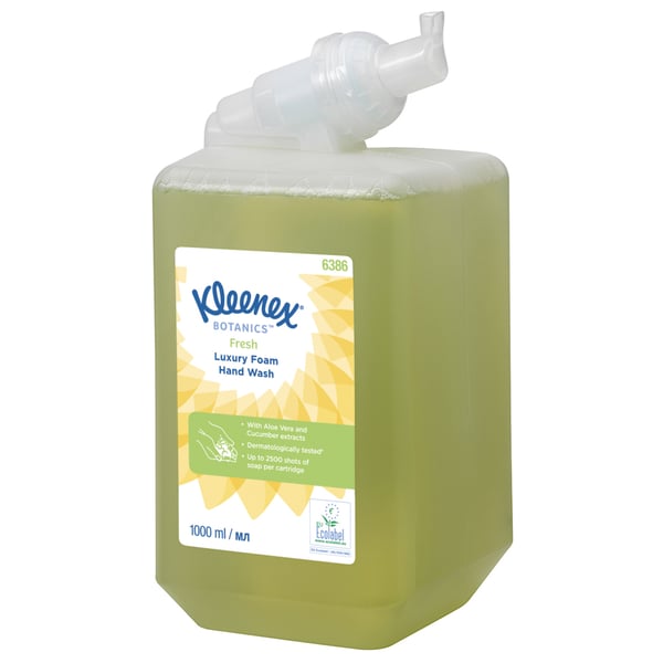 Miniatyrbillede 5 af 5: Kleenex Botanics Fresh 1000 ml Opfyldningssæt til automat 6 stk