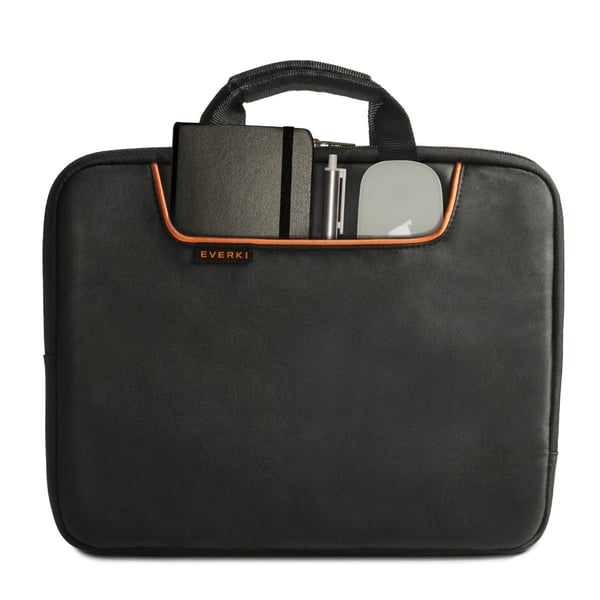 Miniatyrbillede 2 af 5: Everki EKF808S13B taske og etui til laptop 33,8 cm (13.3") Sort, Orange
