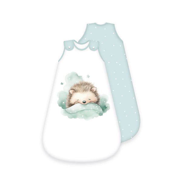 Miniatyrbillede 1 af 6: HERDING 3385292235 Baby sovepose Dreng/Pige Hvid