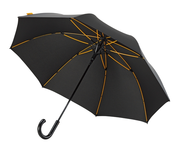 IMPLIVA GP-67 Falcone Sort Glasfiber Polyester Fuld størrelse Paraply