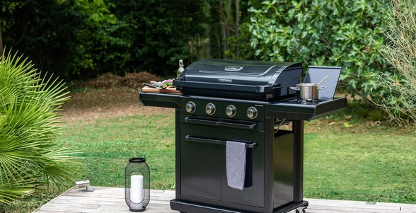 Miniatyrbild 5 av 8: Campingaz 4 Series Classic 4 Series Onyx S 37386 Grill Vagn gas Svart 15,9 W