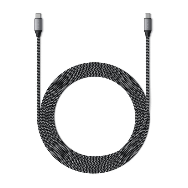 Miniatyrbillede 1 af 5: Satechi ST-TCC2MM USB-kabel 2 m USB C 0,48 Gbit/sek. 100 W Sort, Grå