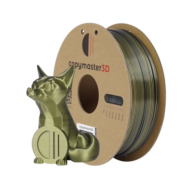 Miniatyrbild 1 av 5: 3D Prima CM-DUSI-014-1-175 Material för 3D-utskrifter Polylaktidsyra (PLA) Svart, Gul 1 kg