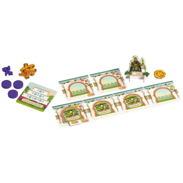 Miniatyrbillede 5 af 8: Gigamic Les Jardins Suspendus 30 min. Brætspil