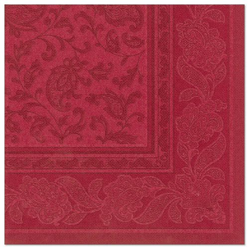 Miniatyrbillede 1 af 3: Papstar 11668 serviet Bordeaux 50 stk