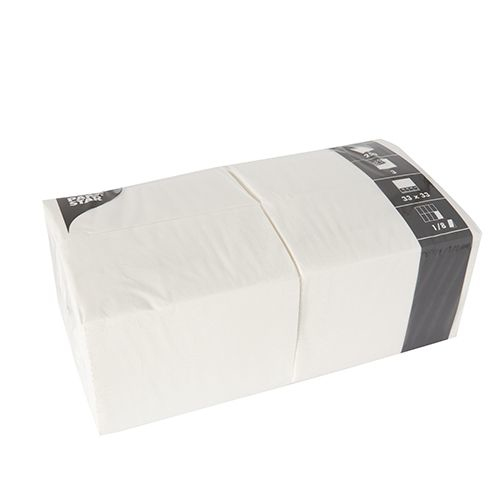 Papstar 14234 serviet Hvid 250 stk