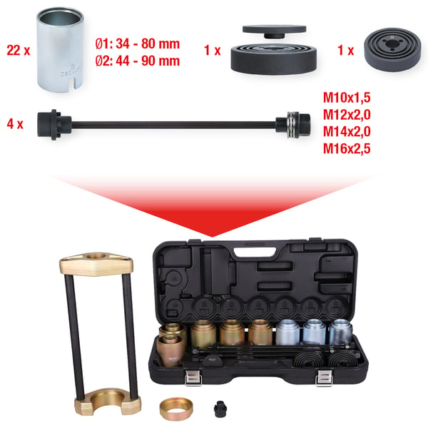 KS Tools 440.9997 mekaniske værktøjssæt 38 værktøjer