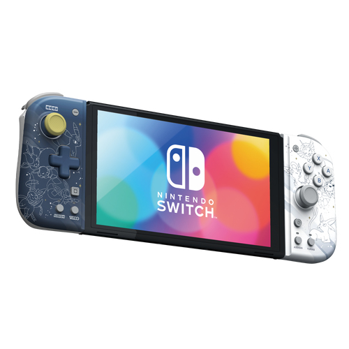 Hori Split Pad Compact Eevee Sininen, Valkoinen Pad-ohjain Nintendo Switch, Nintendo Switch OLED