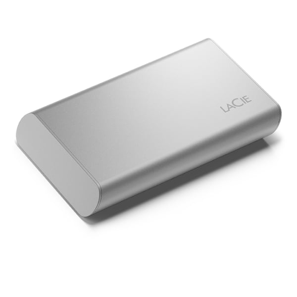 Miniatyrbillede 5 af 5: LaCie STKS1000400 ekstern solid state driver Thunderbolt-teknologi 1 TB USB Type-C 3.2 Gen 2 (3.1 Gen 2) Sølv