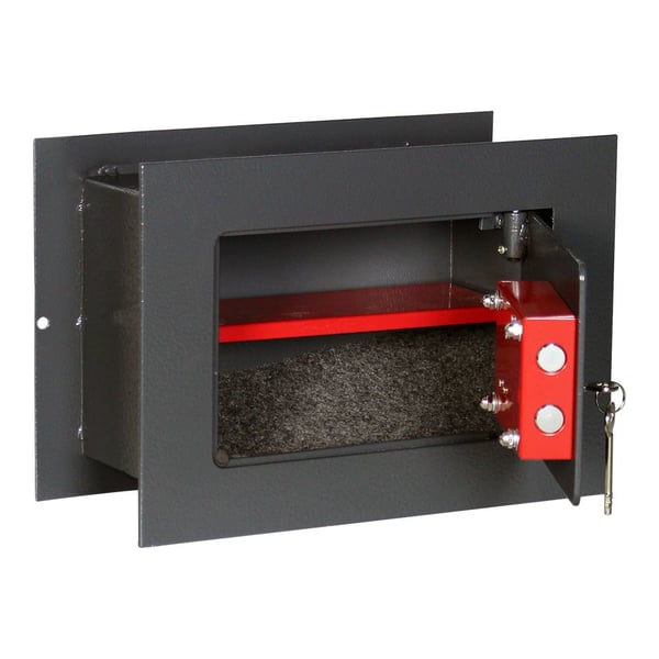 Rottner T03080 kassakaappi Seinäkassakaappi 6 L Terästä Harmaa