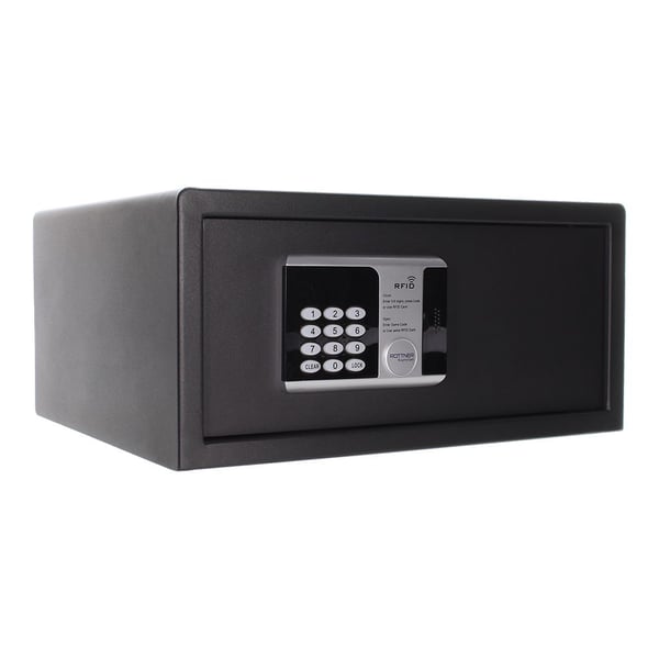 Rottner T06213 Pengeskab Fritstående pengeskab 26 L Sort