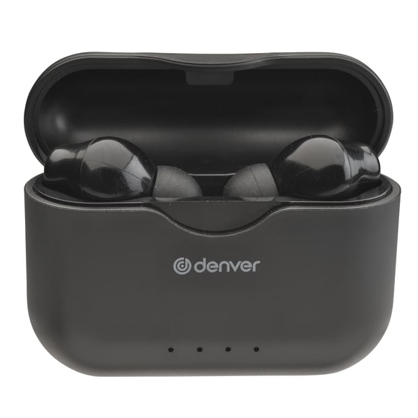 Denver TWE-37BLACK hovedtelefoner/headset Trådløs I ørerne Opkald/musik Bluetooth Sort