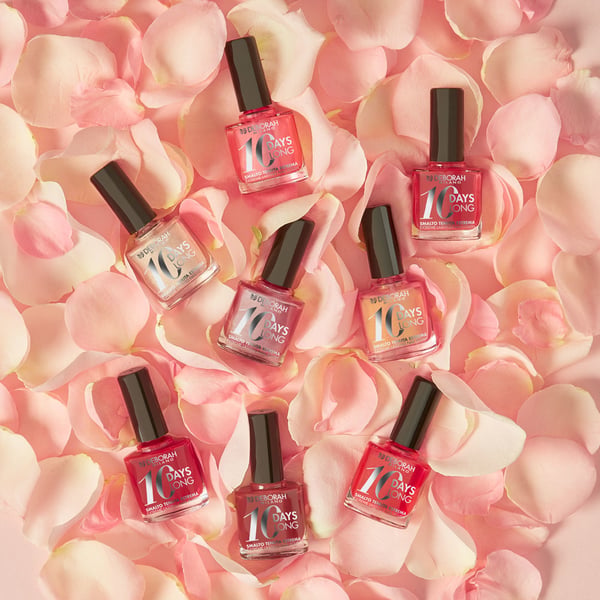 Deborah Milano 10 days Long Nagellack 11 ml Röd Glansigt