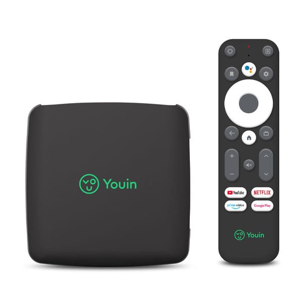 Miniatyrbillede 1 af 4: Youin EN1060K Smart TV boks Sort 4K Ultra HD 8 GB Wi-Fi Ethernet LAN
