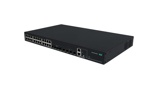 Miniatyrbild 4 av 4: HPE Networking CW 2150 24p 10M/100M/1G PoE+ 4p SFP 1G Combo 4p SFP+ 1G/10G 405W Switch hanterad Gigabit Ethernet (10/100/1000) Strömförsörjning via Ethernet (PoE) stöd