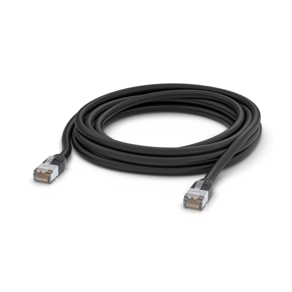 Ubiquiti UACC-CABLE-PATCH-OUTDOOR-5M-BK verkkokaapeli Musta Cat5e S/UTP (STP)