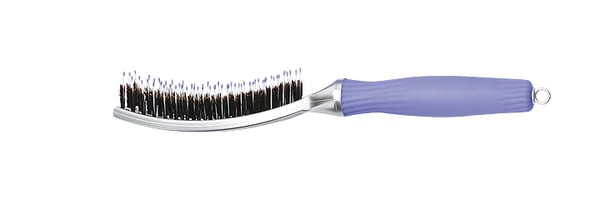 Pikkukuva 2 / 2: Olivia Garden Fingerbrush Combo Aikuinen Leveä hiusharja Violetti 1 kpl