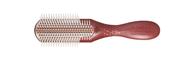 Olivia Garden Heat Pro Thermal Styler Aikuinen Leveä hiusharja Kulta, Punainen 1 kpl Olivia Garden Heat Pro Thermal Styler Aikuinen Leveä hiusharja Kulta, Punainen 1 kpl