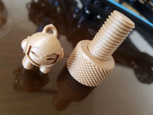 Miniatyrbillede 3 af 6: AzureFilm FW171-1000 3D print materiale Træfiber Træ 750 g