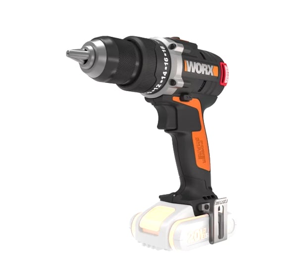 WORX WX175 2000 RPM utan nyckel 1,2 kg Svart, Orange