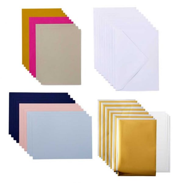 Miniatyrbillede 2 af 2: Cricut Joy Foil Transfer Insert Cards Standard lykønskningskort 10 stk